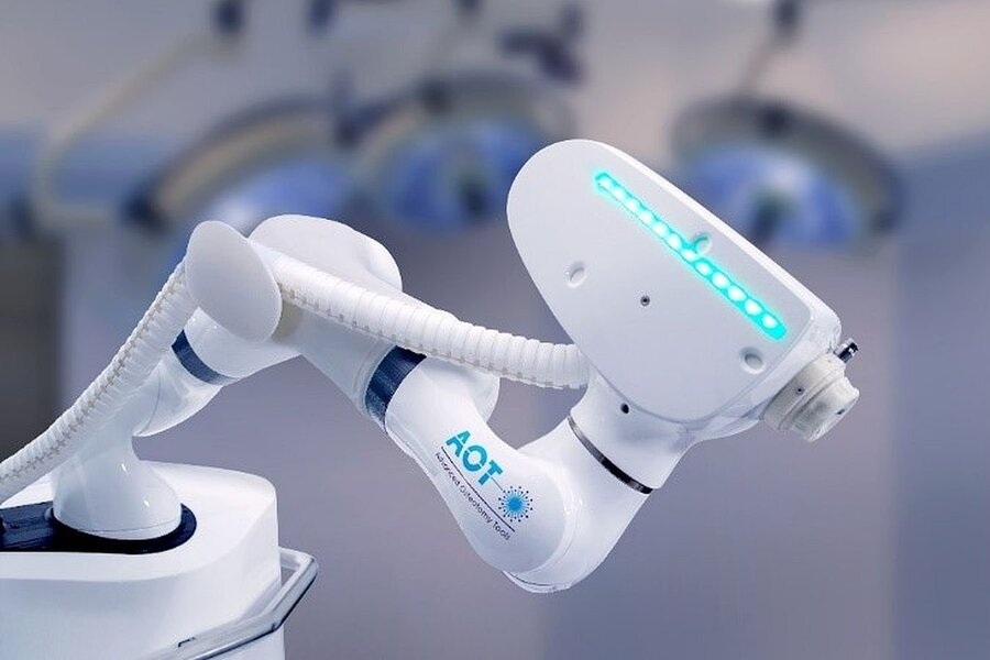 Nhu cầu sử dụng robot trong bệnh viện sẽ ngày càng tăng vì tính tiện ích của nó