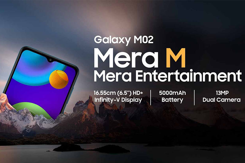 Samsung galaxy M02 giá bao nhiêu