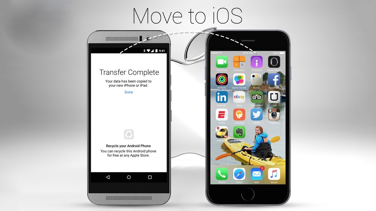 Phần mềm Move to iOS