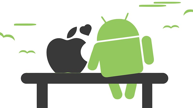 IOS và Android thường xuyên bị đặt lên bàn cân
